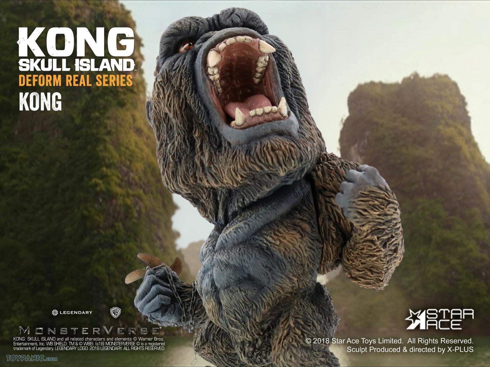 kong skull island soft vinyl statue