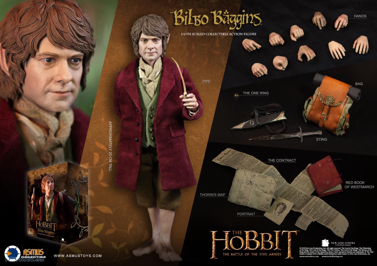 Asmus Toys [ASM-HOBT07] The Hobbit - Bilbo Baggins 1/6th