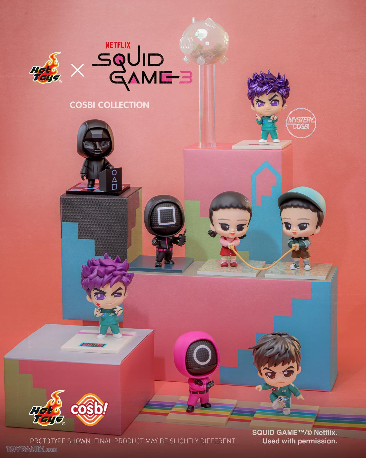 SQUID GAME コスビーコレクション フィギュア Hot Toys Cosbaby Squid Game: Squid Game Cosbi Collection
