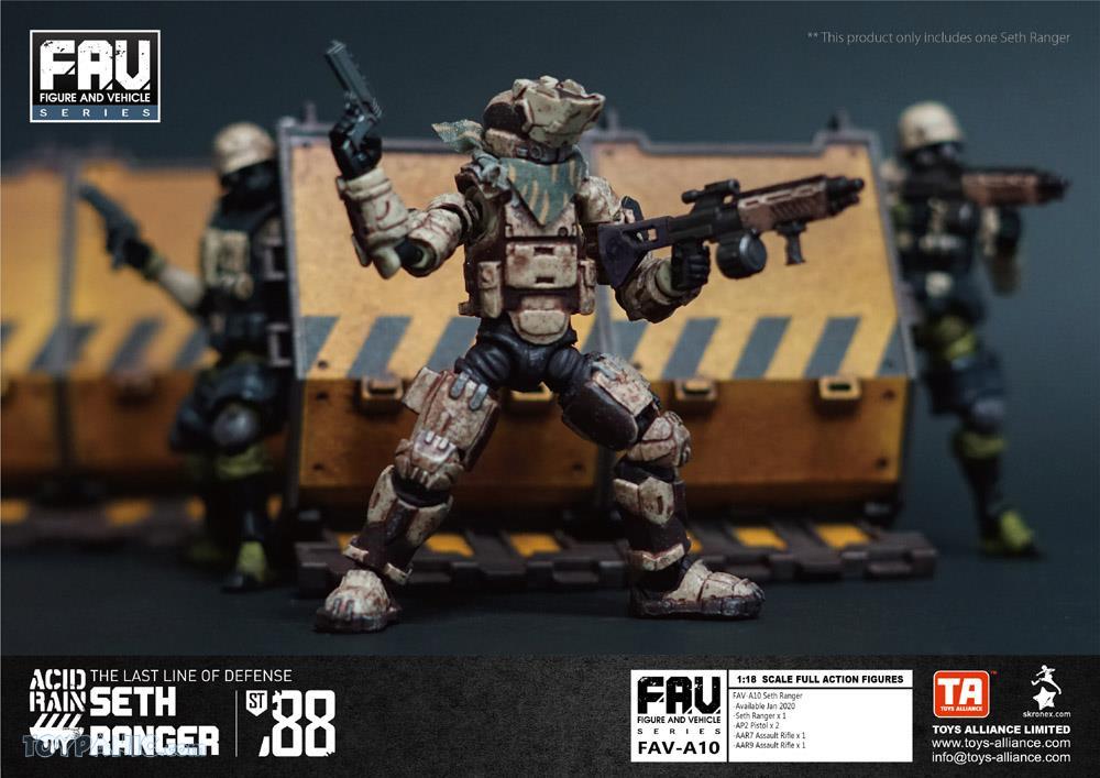 Acid Rain 1/18 FAV-A24 OT-55 Spit Fire Robot Action Figure 