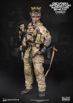 1//6 Scale Toy Hostage Rescue Team Multicam Ballistic Helmet w//GPNVG-18