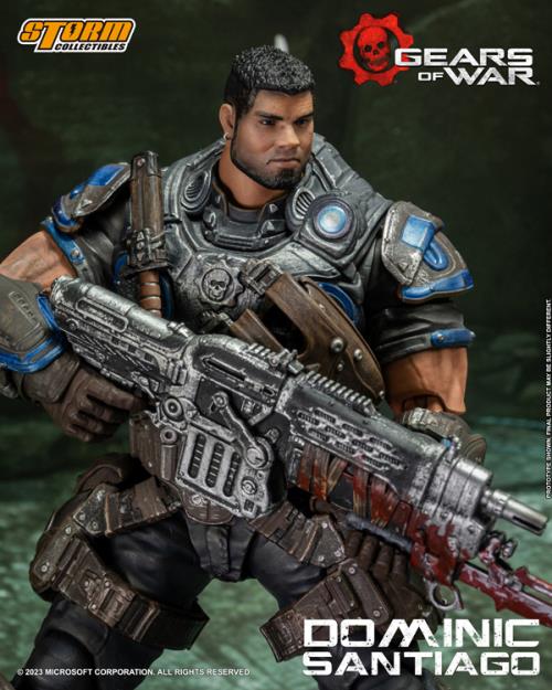  Storm Collectibles 1/12 Augustus Cole Gears of War : Toys &  Games